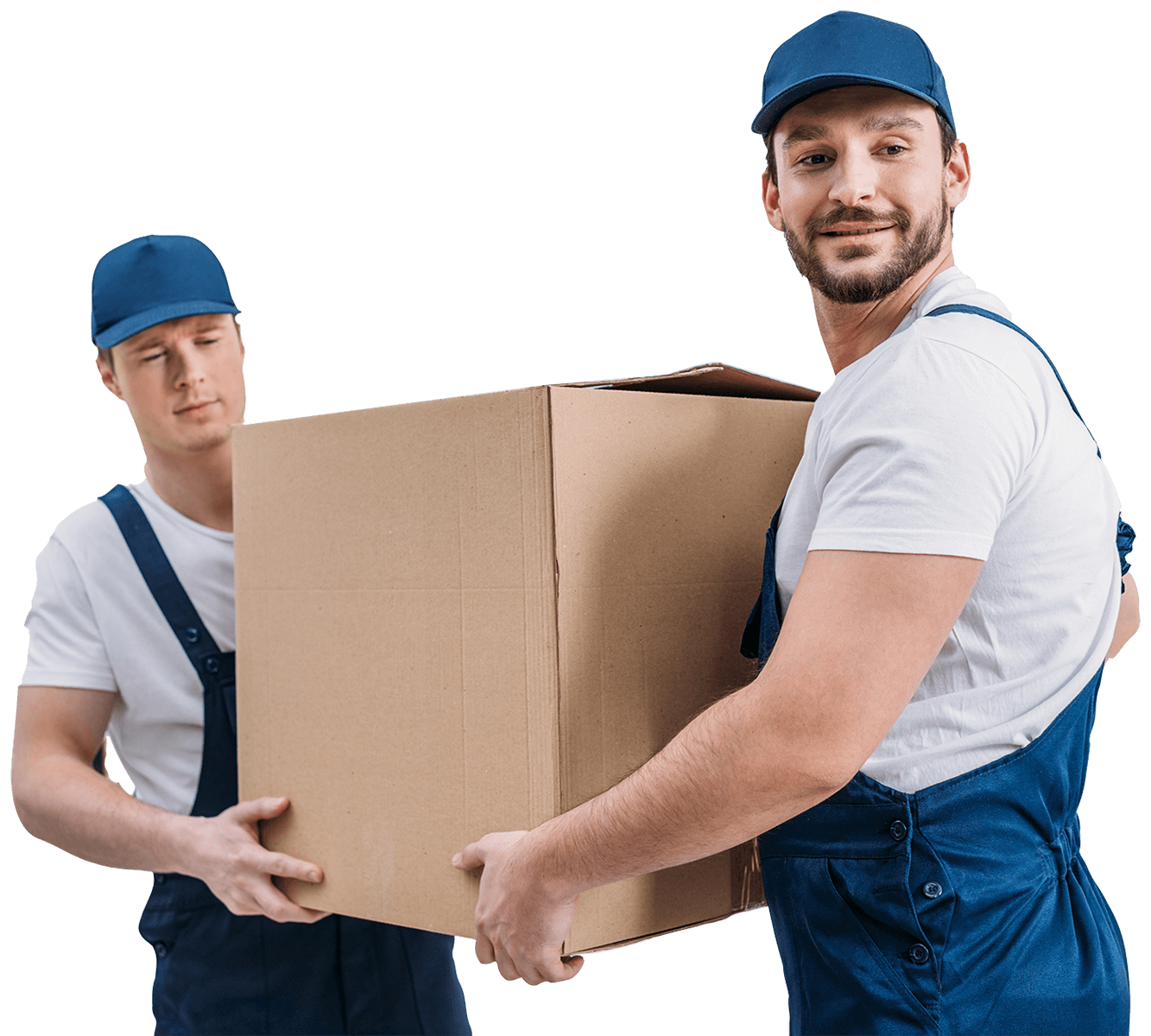 two-handsome-movers-transporting-cardboard-box-in-ER3BXQS.png